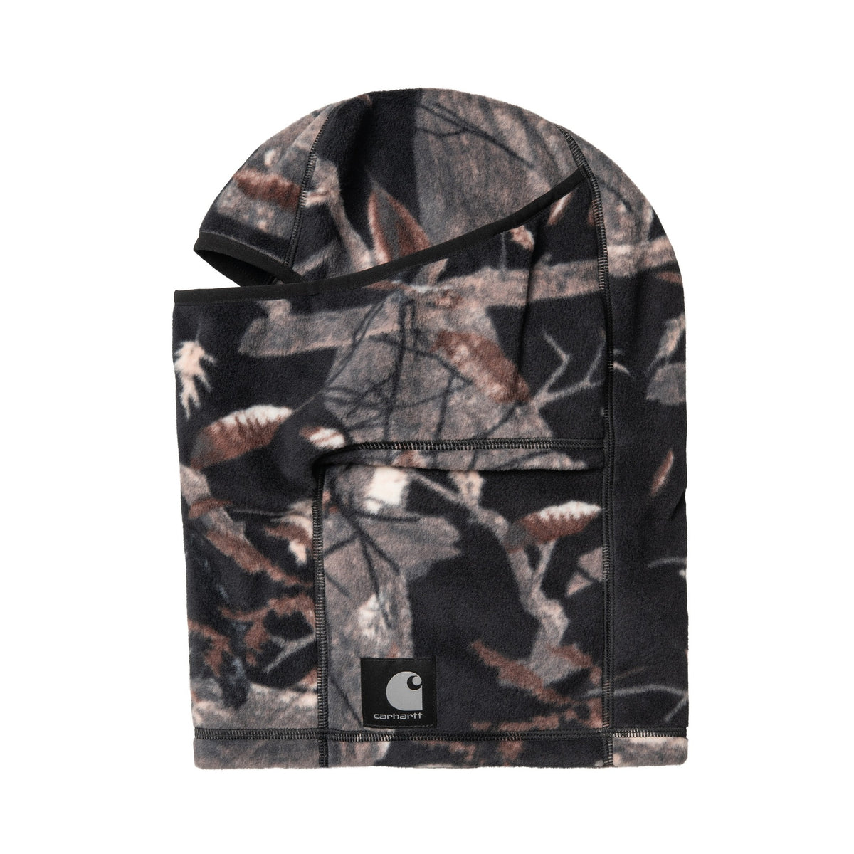 Carhartt WIP Blevin Mask Camo Feather Tree, Black