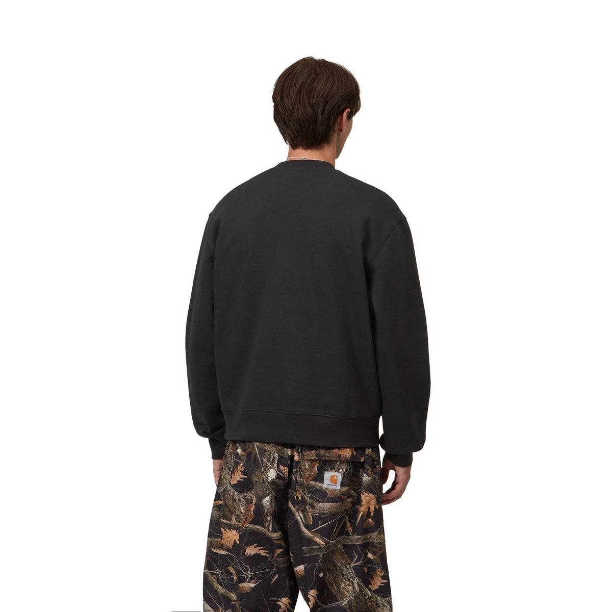 Carhartt WIP Mack Sweatshirt Black / Wax