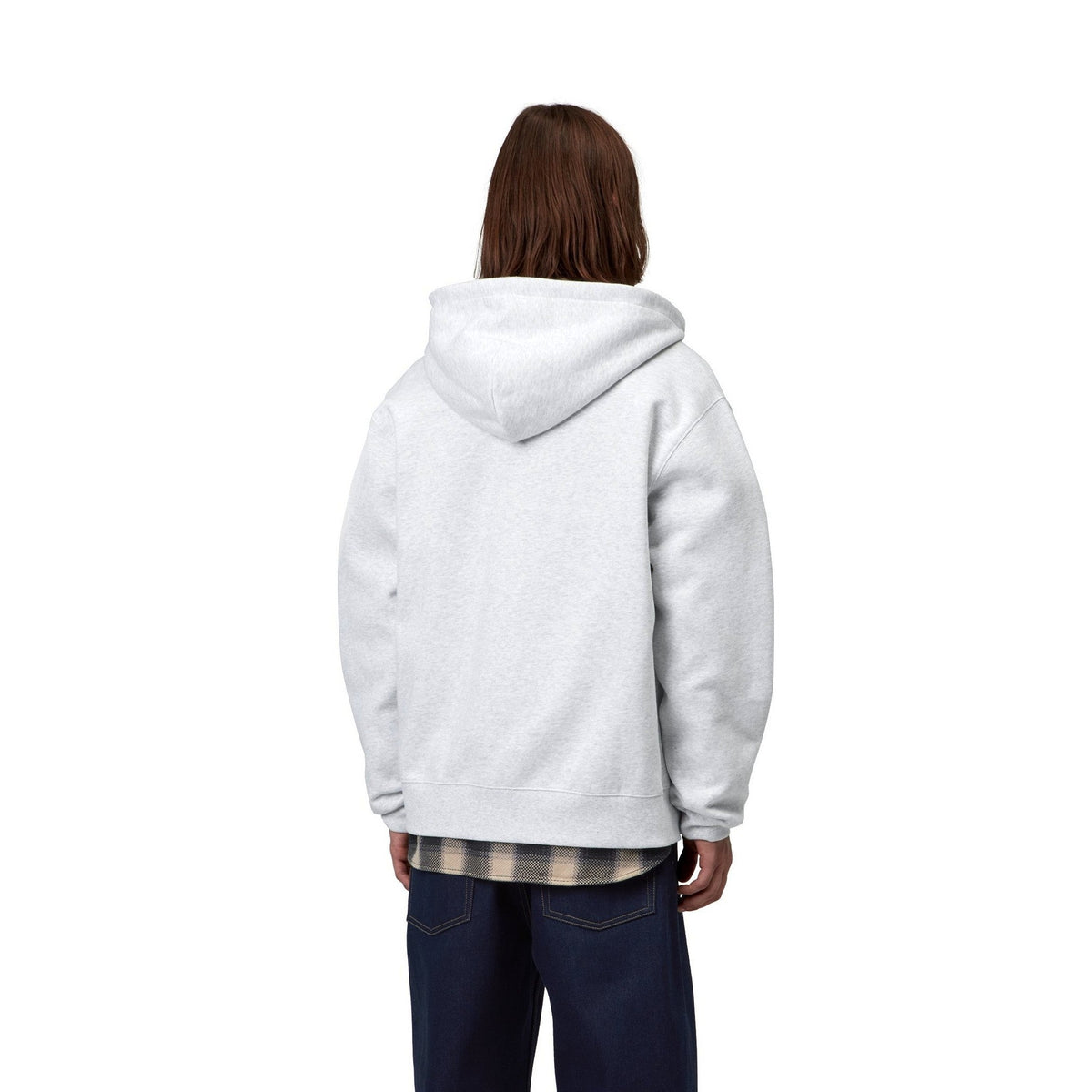 Carhartt WIP Hooded Mack Jacket Ash Heather / Black