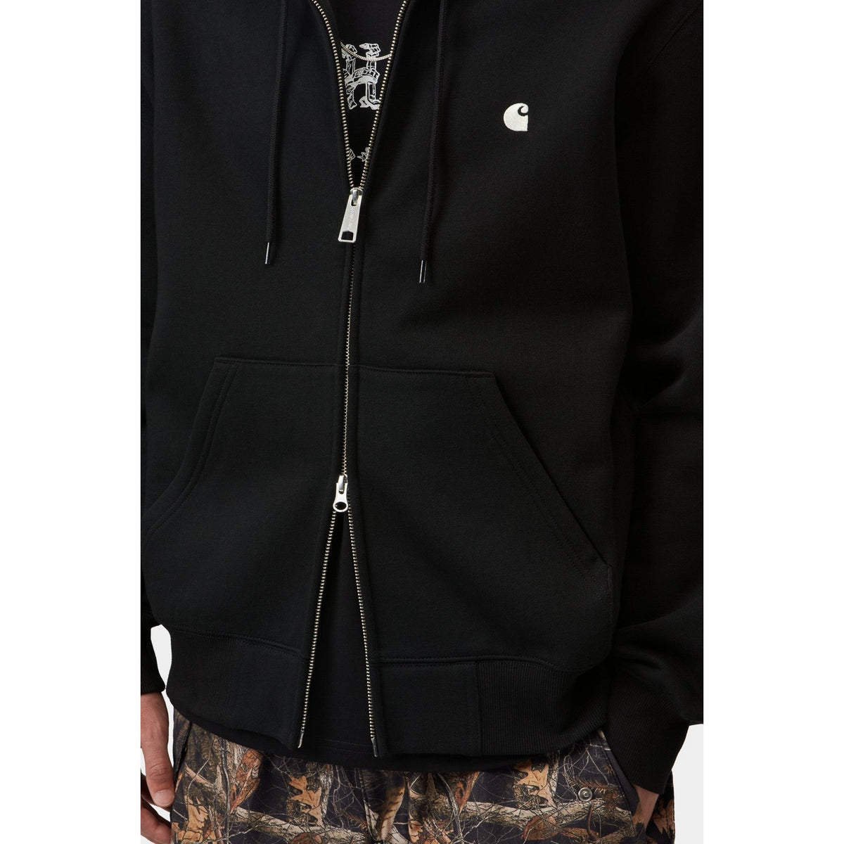 Carhartt WIP Hooded Mack Jacket Black / Wax