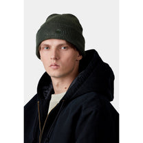 Carhartt WIP Lambert Beanie Raven, Moon wash