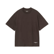 Carhartt WIP S/S Chapter Script T-Shirt Tobacco / White