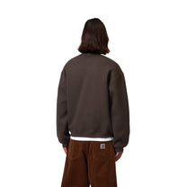 Carhartt WIP Ebbert Sweatshirt Tobacco / White