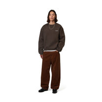 Carhartt WIP Ebbert Sweatshirt Tobacco / White