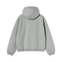 Carhartt WIP Hooded Ebbert Jacket Grey Heather / White