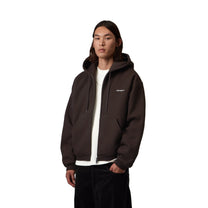 Carhartt WIP Hooded Ebbert Jacket Tobacco / White