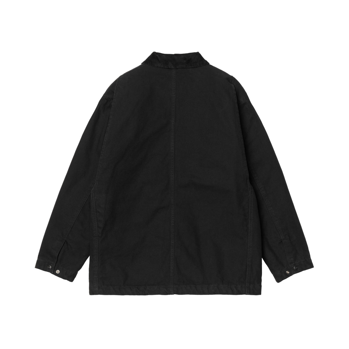 Carhartt WIP Lander Coat Black / Black, Stone washed
