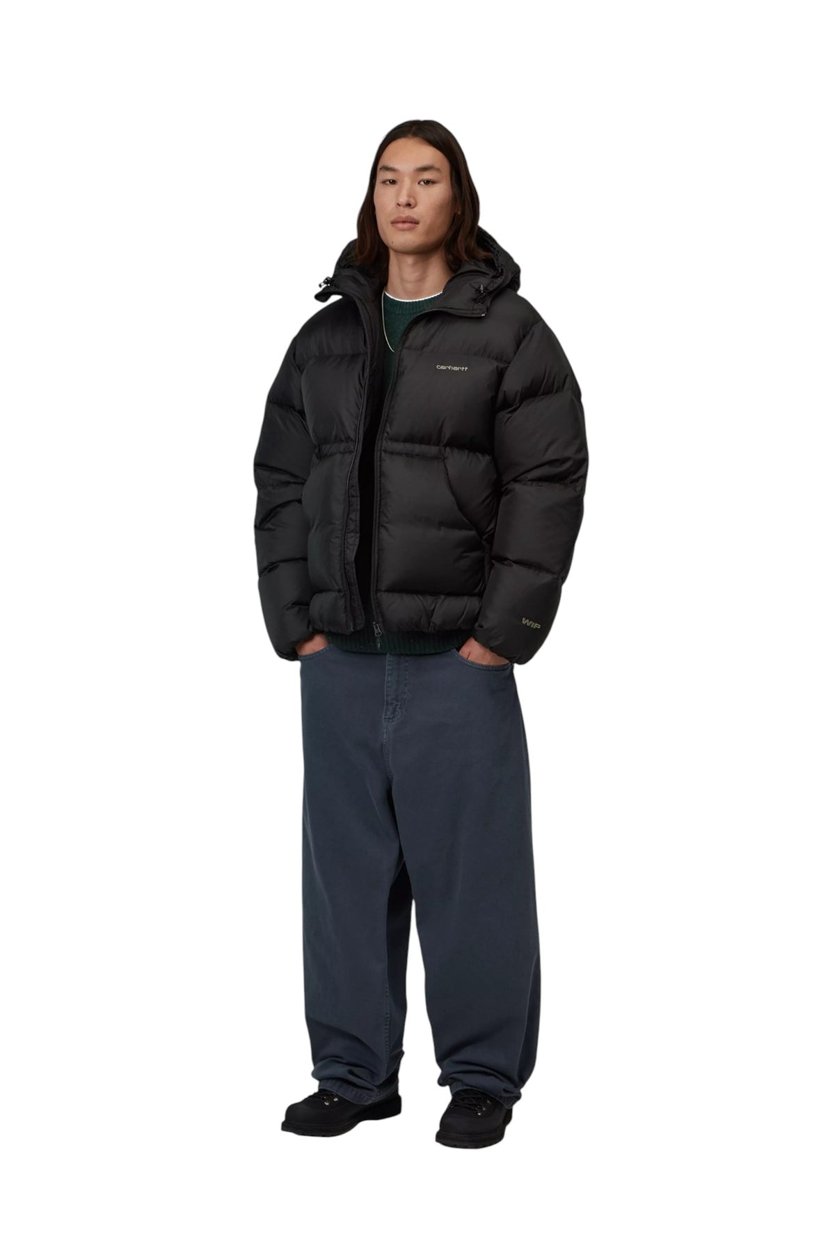 Carhartt WIP Ardon Jacket Black / Shady Grey
