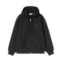 Carhartt WIP Women's Hooded Small Heart Patch Jacket Black / Black