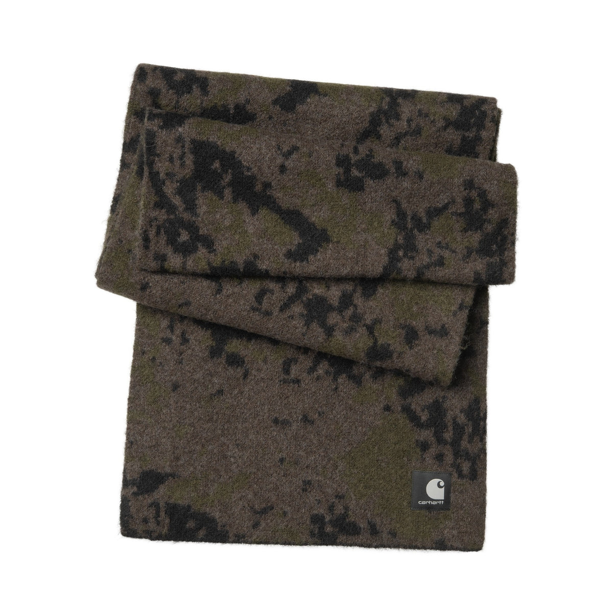 Carhartt WIP Camo Disperse Scarf Camo Disperse Jacquard, Black