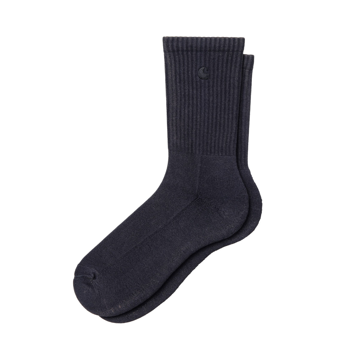 Carhartt WIP Lambert Socks Dark Navy, Moon wash