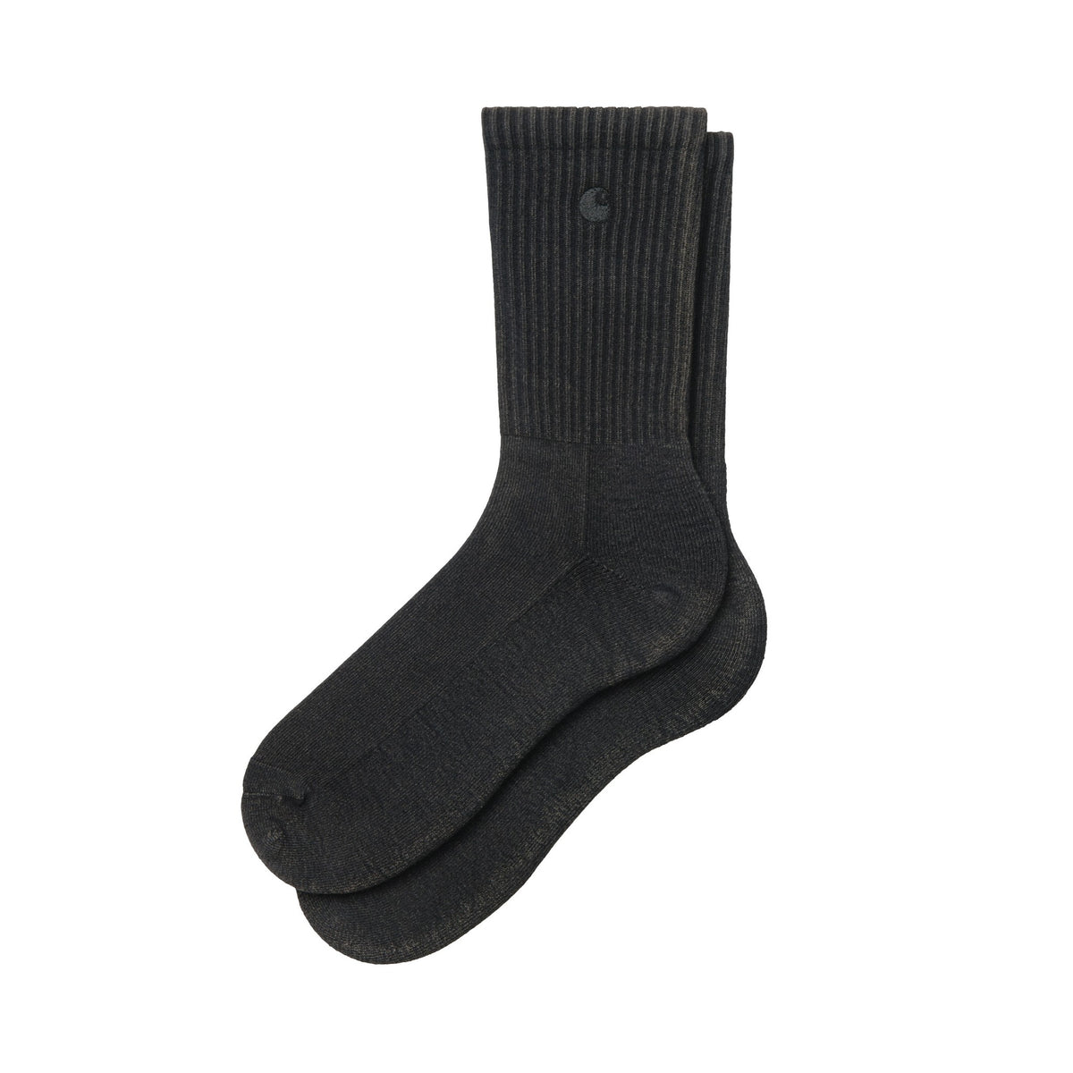 Carhartt WIP Lambert Socks Black, Moon wash