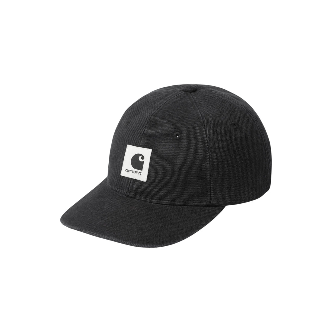 Carhartt WIP Canvas Cap Black Stone Washed