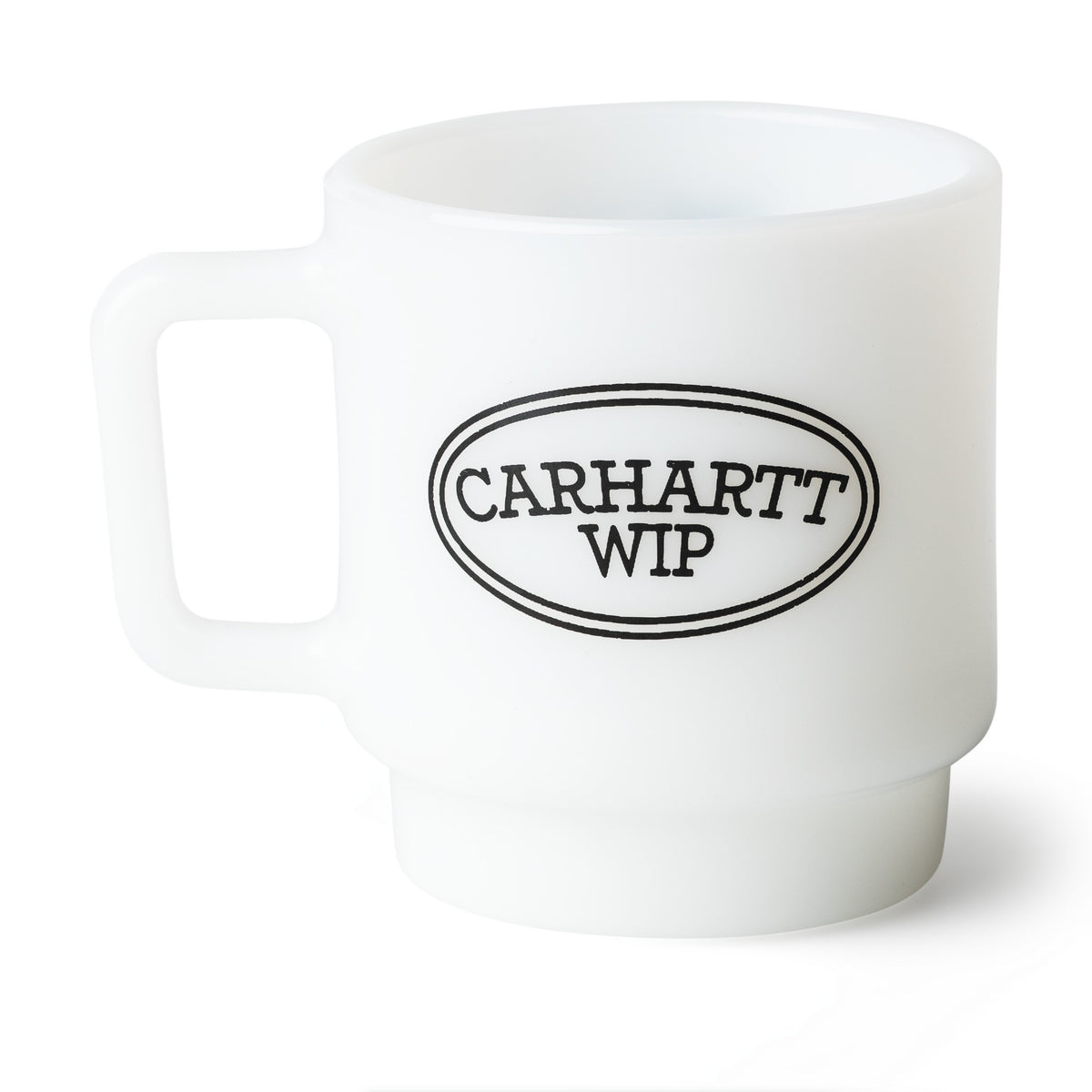 Carhartt WIP Hugging Cats Glass Mug White