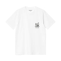 Carhartt WIP Women's S/S Silver Cups T-Shirt White