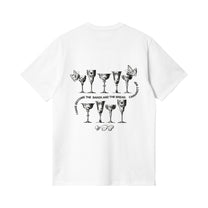 Carhartt WIP Women's S/S Silver Cups T-Shirt White