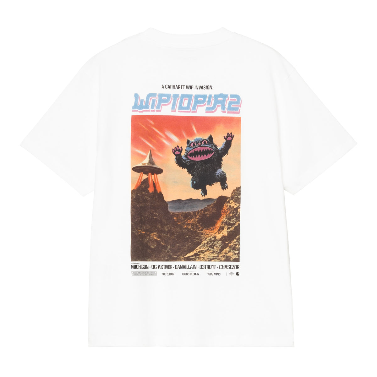 Carhartt WIP Women's S/S Wiptopia II T-Shirt White