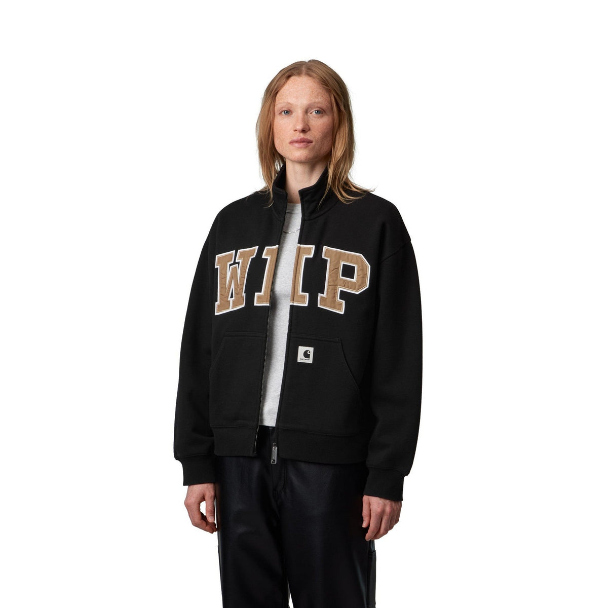 Carhartt WIP Women's WIP Jacket Black, Stone washed