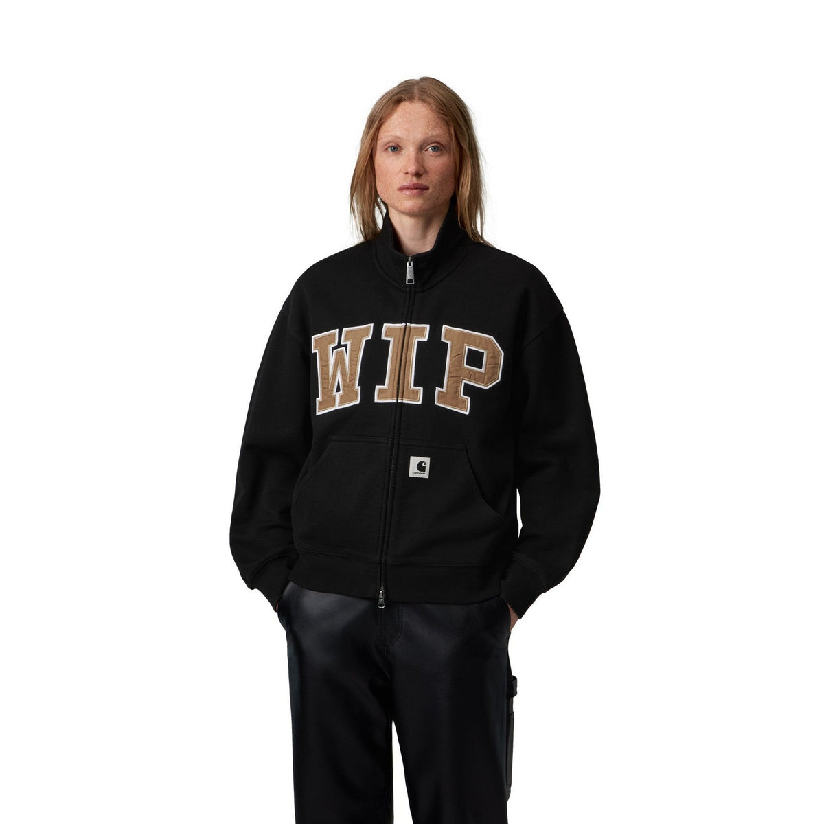 Carhartt WIP Women's WIP Jacket Black, Stone washed