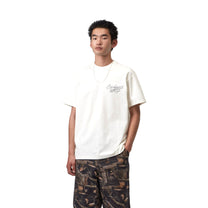 Carhartt WIP S/S Hatching Script T-Shirt Wax, Garment dyed