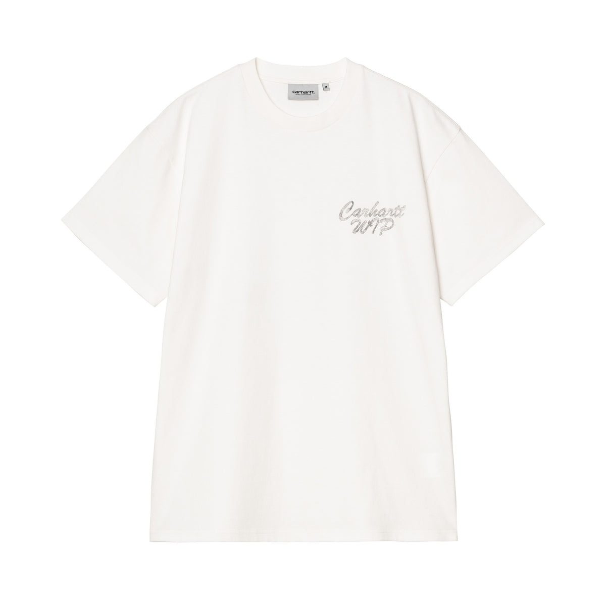 Carhartt WIP S/S Hatching Script T-Shirt Wax, Garment dyed