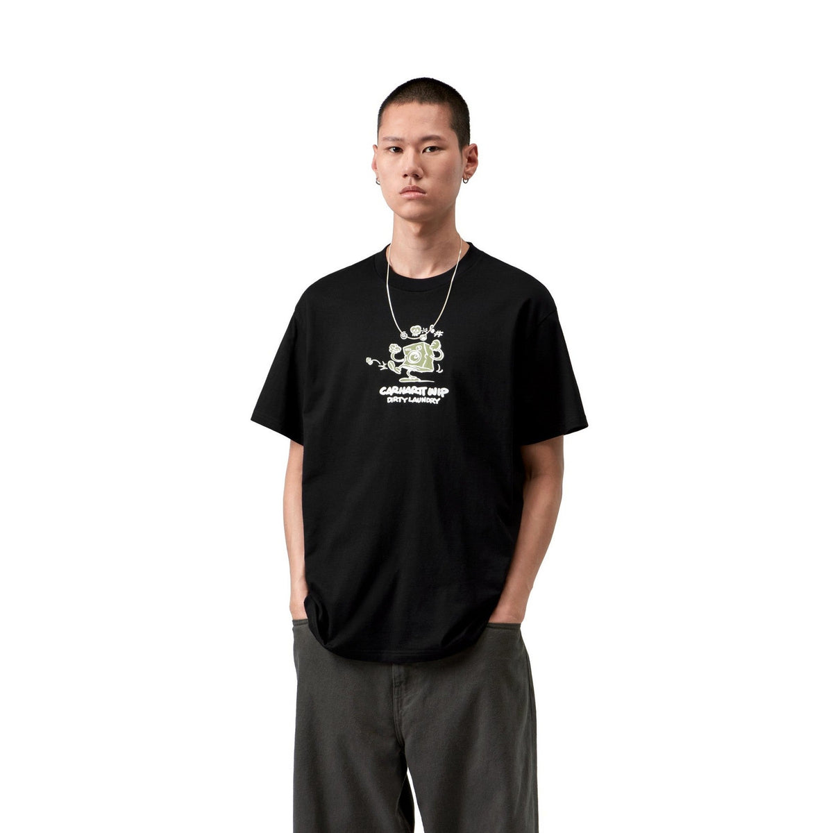 Carhartt WIP S/S Dirty Laundry T-Shirt Black