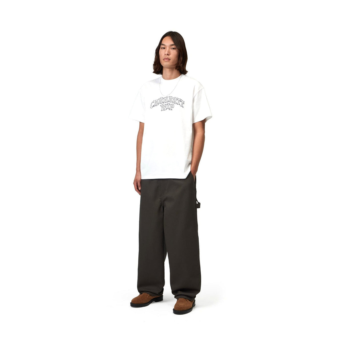 Carhartt WIP S/S Limn Script T-Shirt White