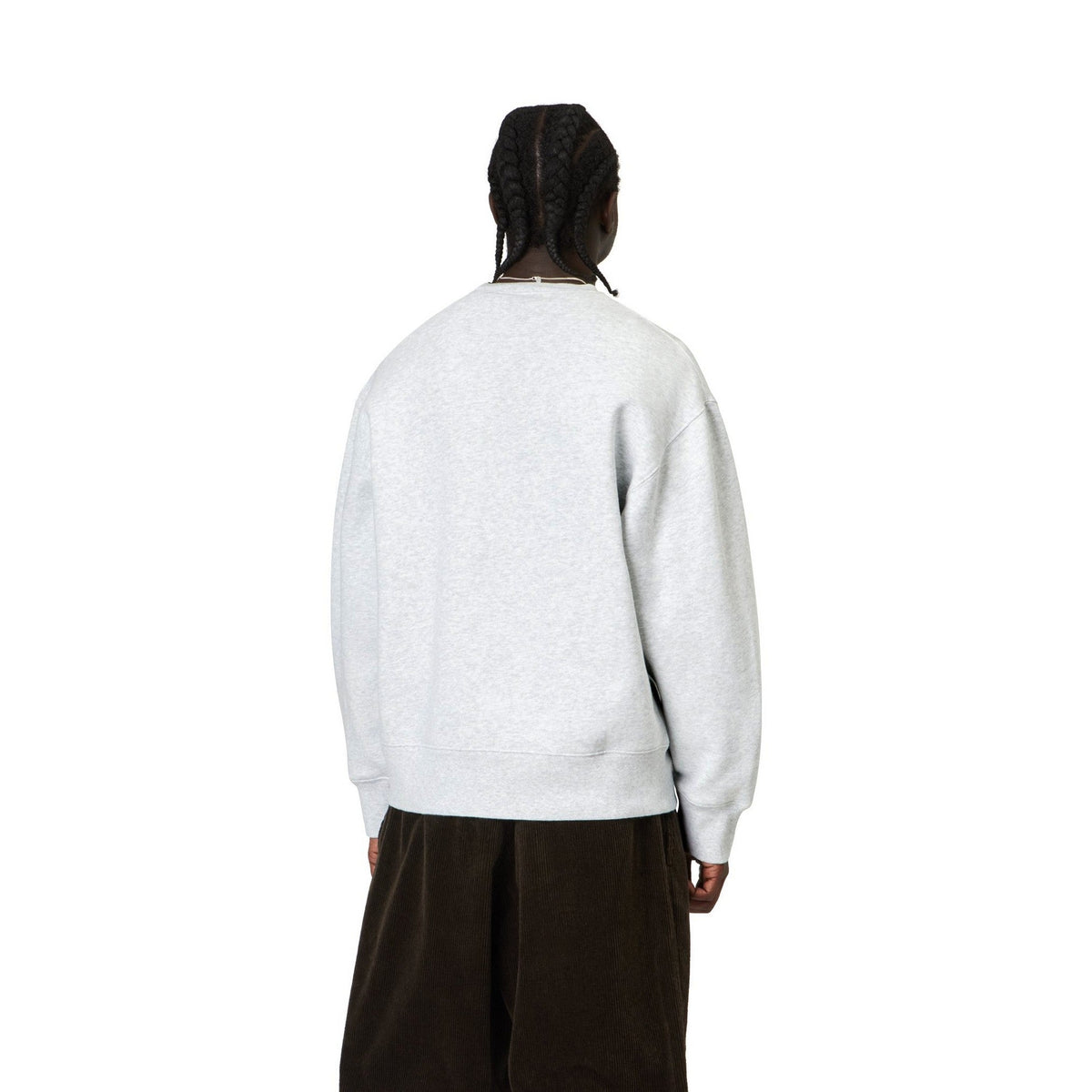 Carhartt WIP 1989 Winners Sweatshirt Ash Heather, Heavy stone wash