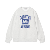 Carhartt WIP 1989 Winners Sweatshirt Ash Heather, Heavy stone wash