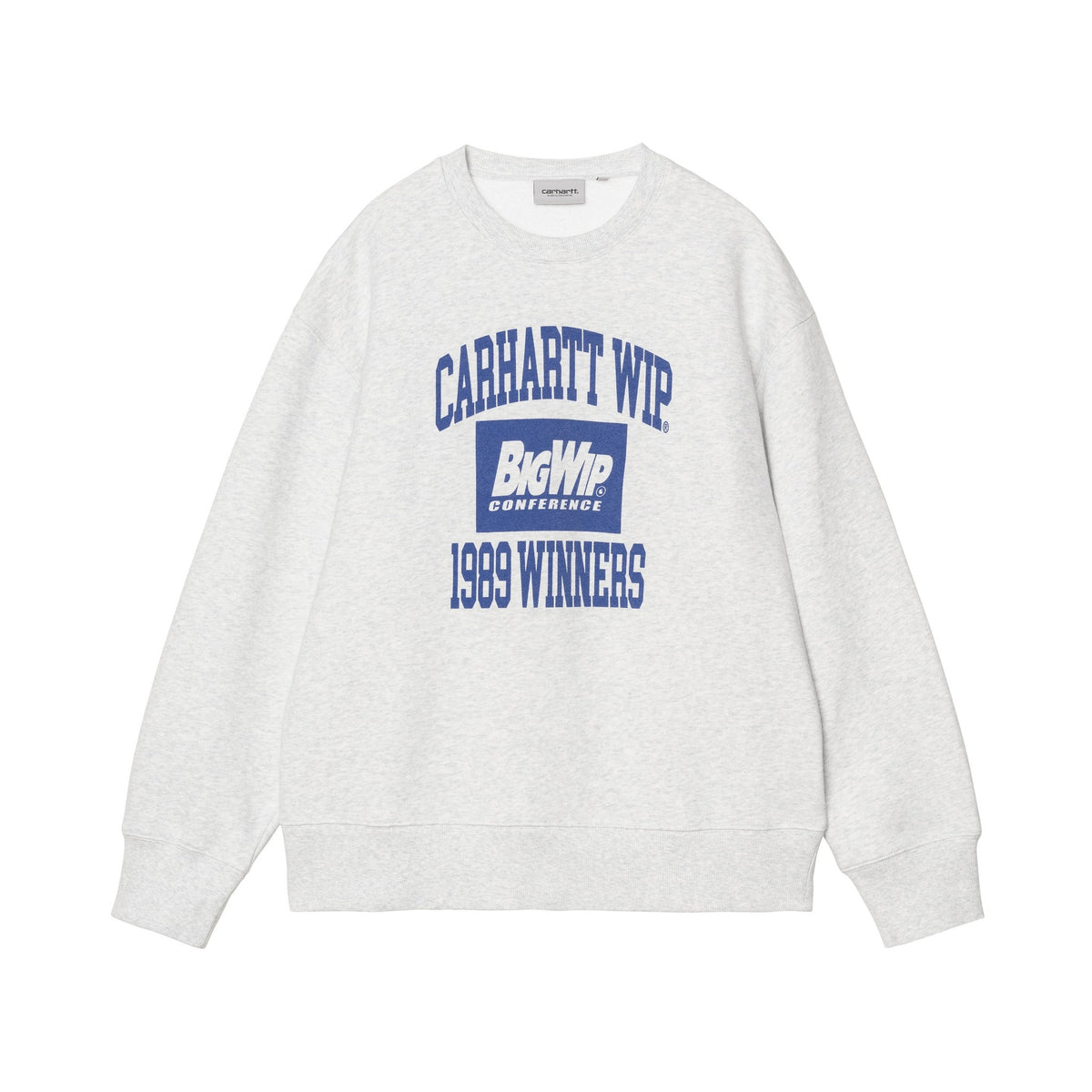Carhartt WIP 1989 Winners Sweatshirt Ash Heather, Heavy stone wash