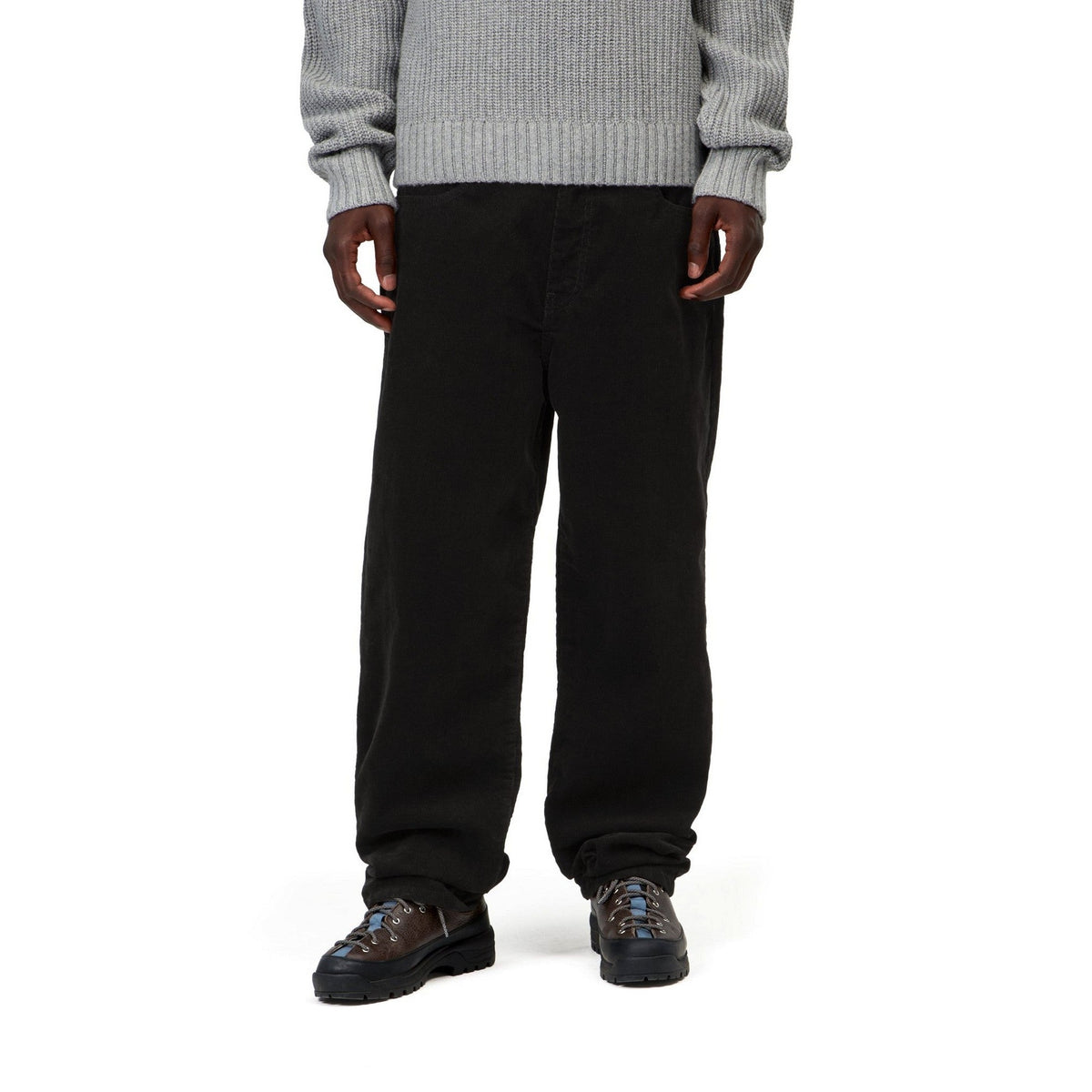 Carhartt WIP Aaron Pant Black, Rinsed