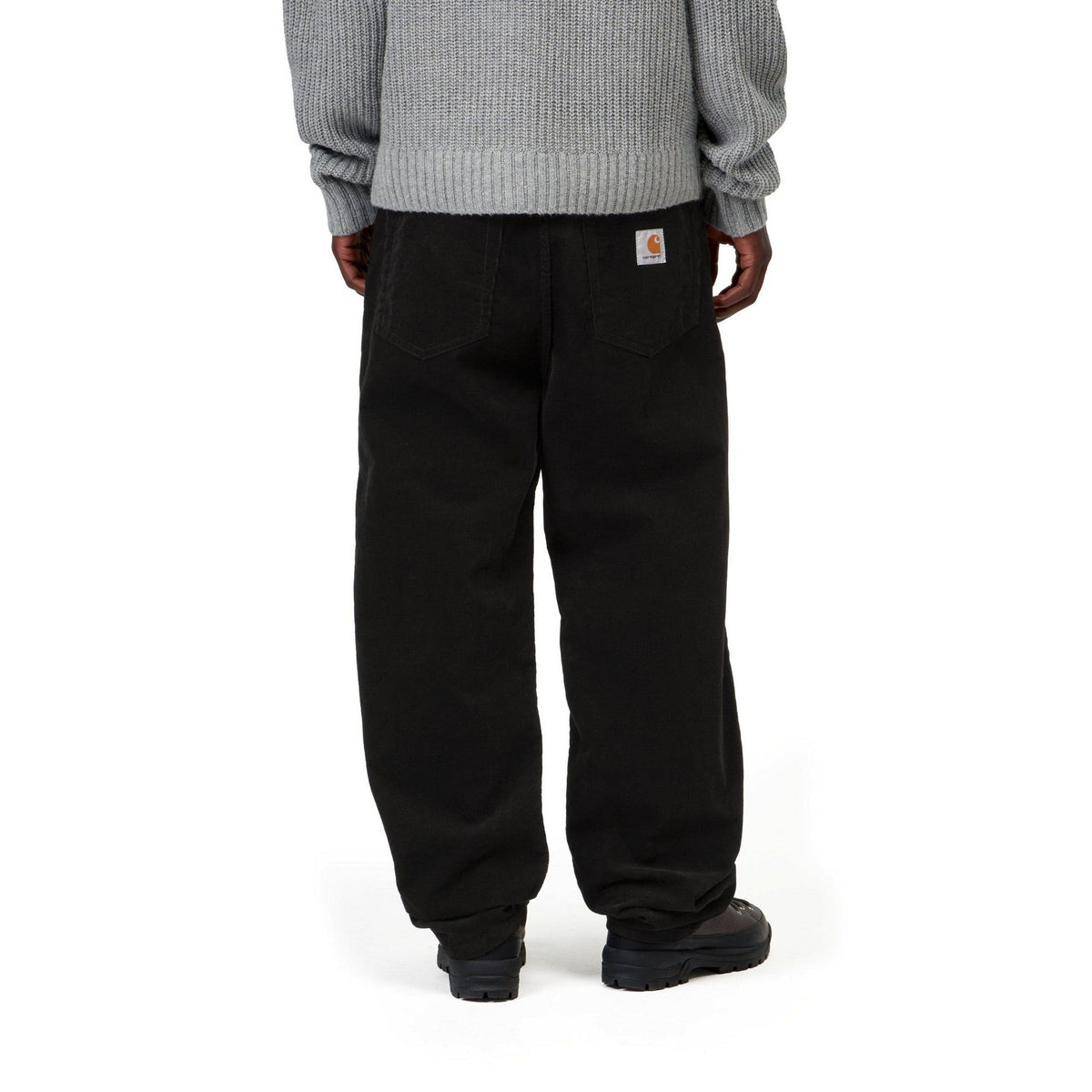 Carhartt WIP Aaron Pant Black, Rinsed
