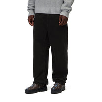 Carhartt WIP Aaron Pant Black, Rinsed