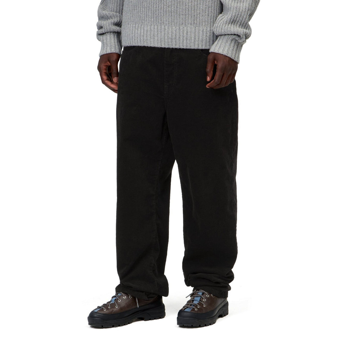 Carhartt WIP Aaron Pant Black, Rinsed