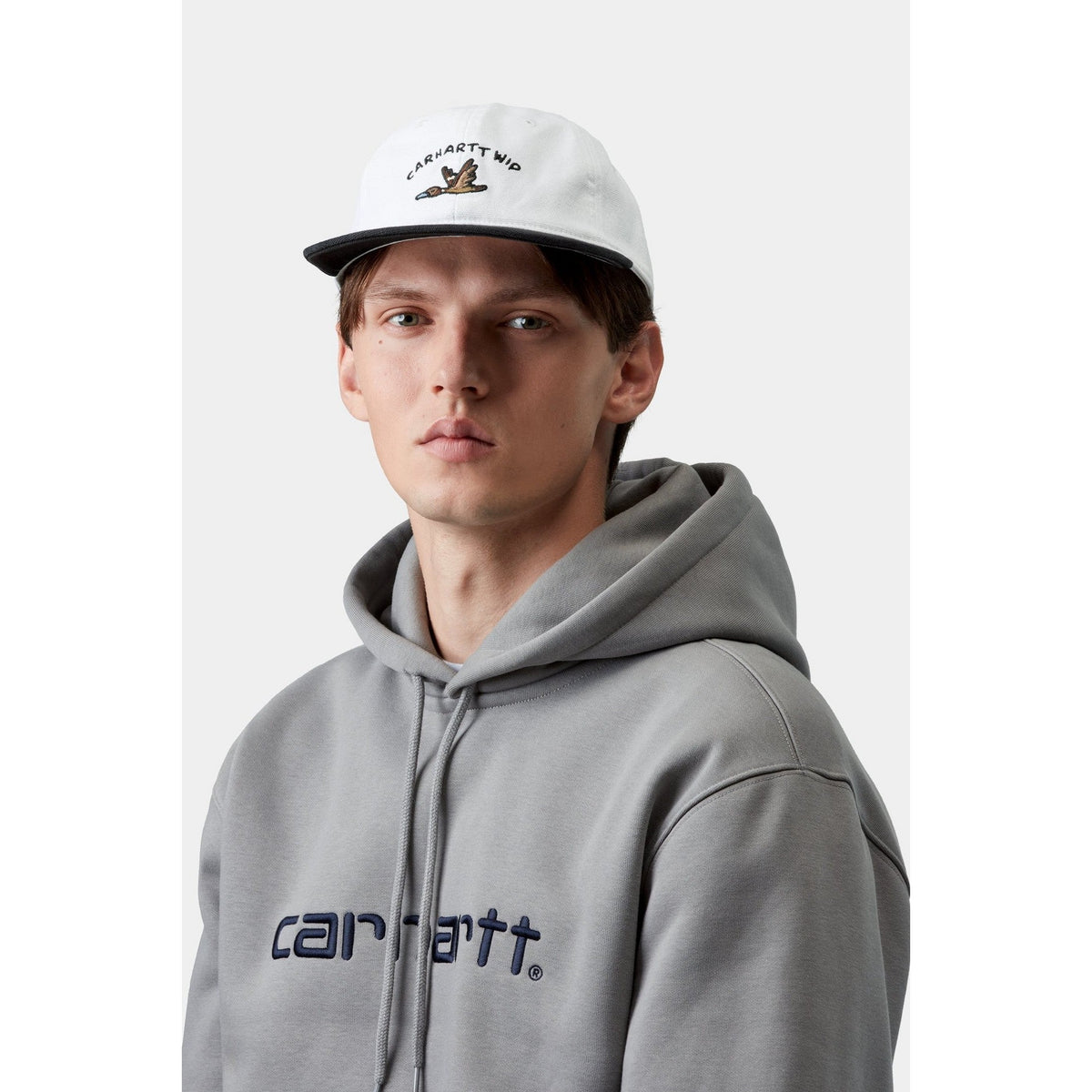 Carhartt WIP Animated Ducks Cap White / Black