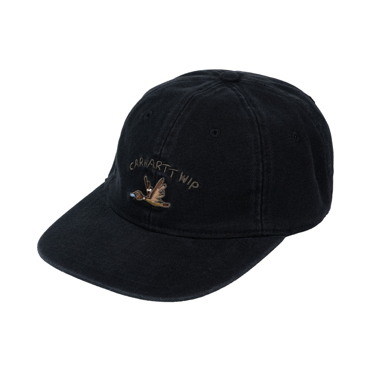 Carhartt WIP Animated Ducks Cap Black / Black