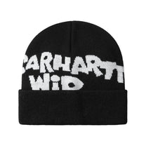 Carhartt WIP Cut Out Beanie Black / White