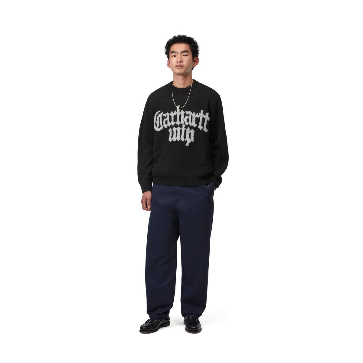 Carhartt WIP Blackletter Sweater Black