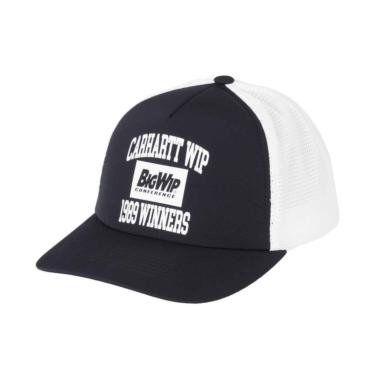 Carhartt WIP 1989 Winners Trucker Cap Dark Navy / White