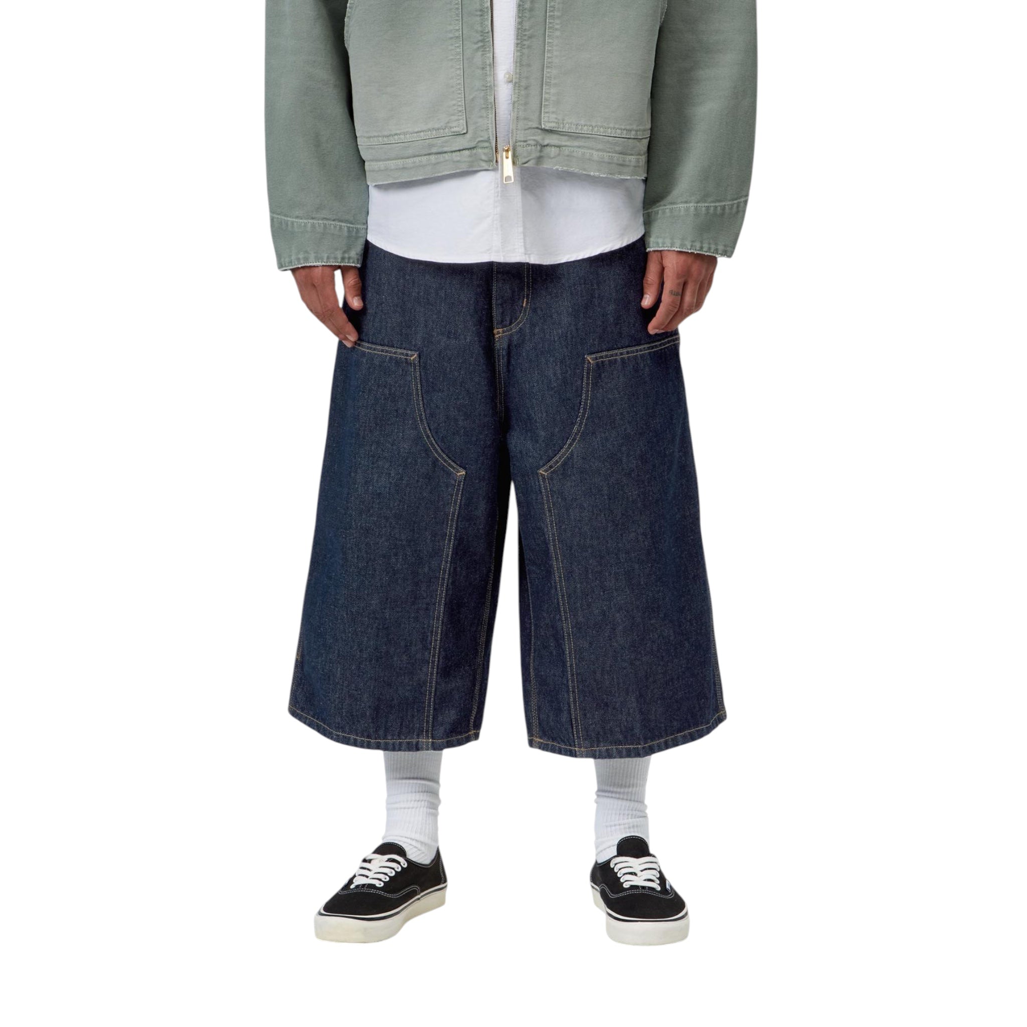 Carhartt WIP OG Double Knee Long Short 'Smith' Denim