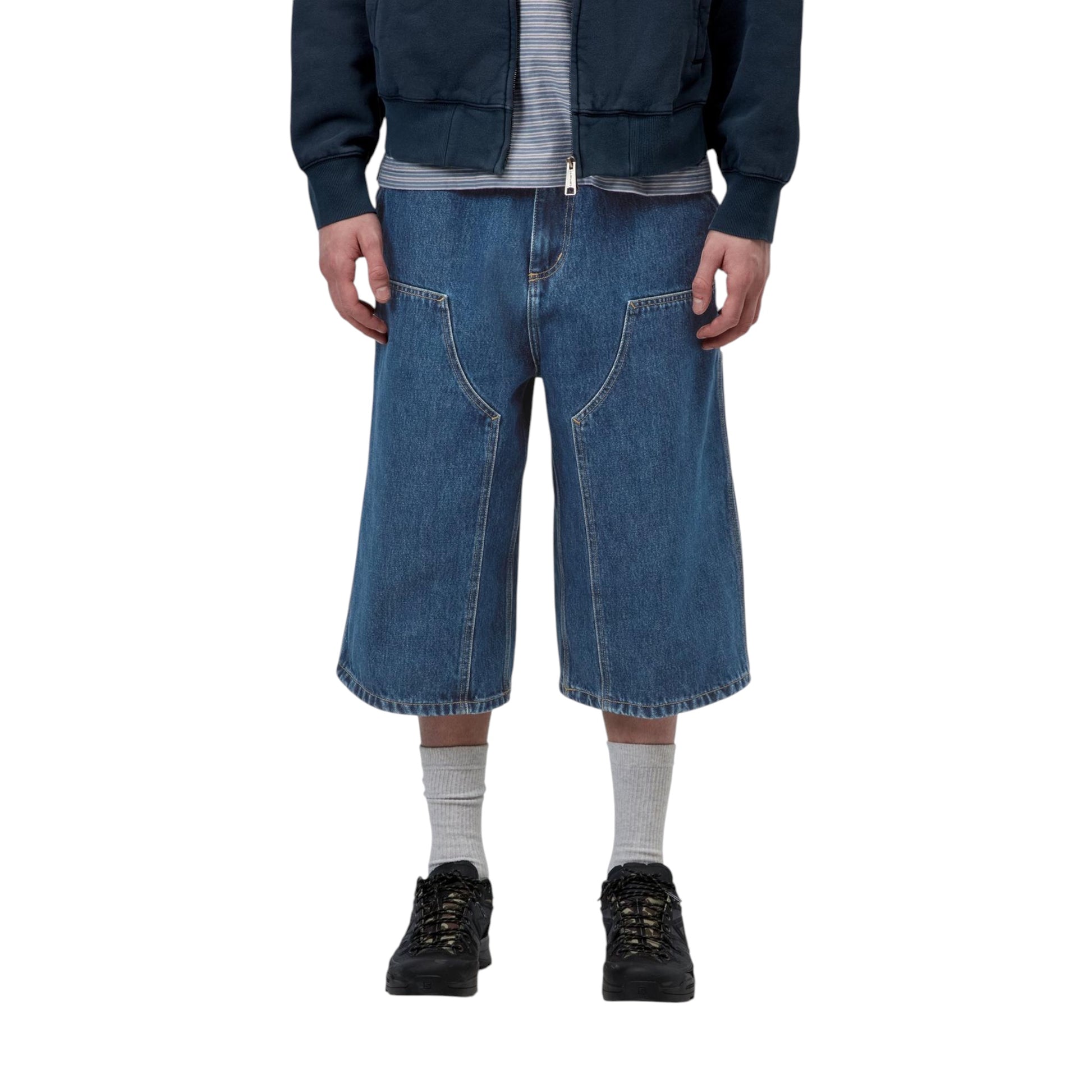 Carhartt WIP OG Double Knee Long Short 'Smith' Denim
