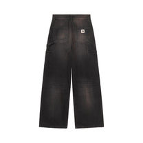 Carhartt WIP Women's Jens Pant Black, Tobacco used wash