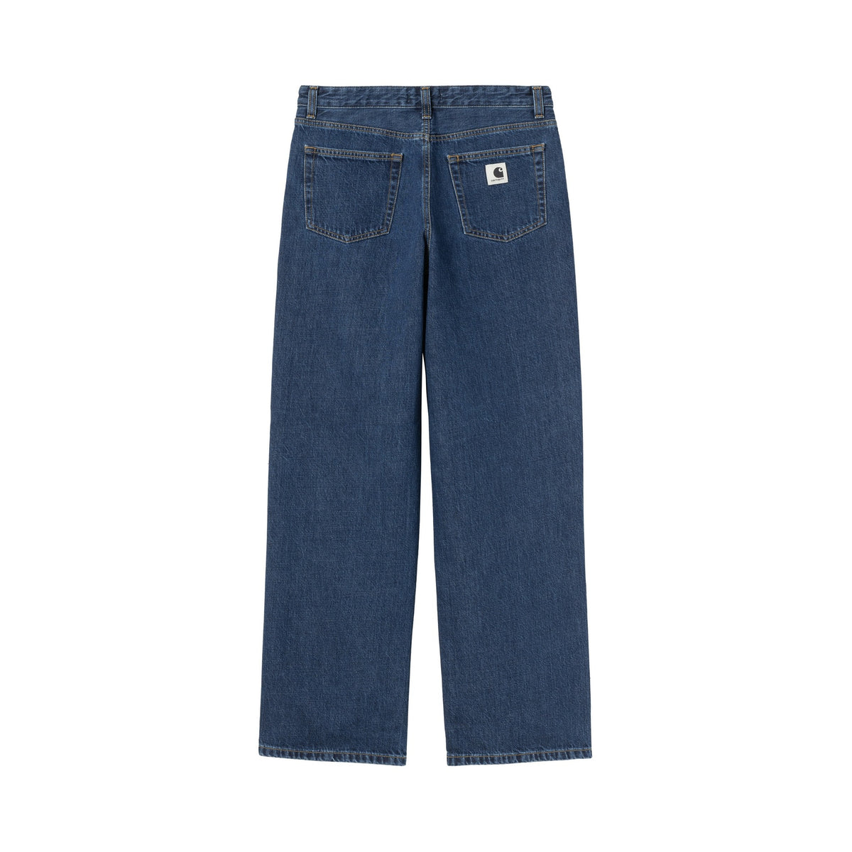 Carhartt WIP Women's Lavine Pant Blue, Heavy stone wash