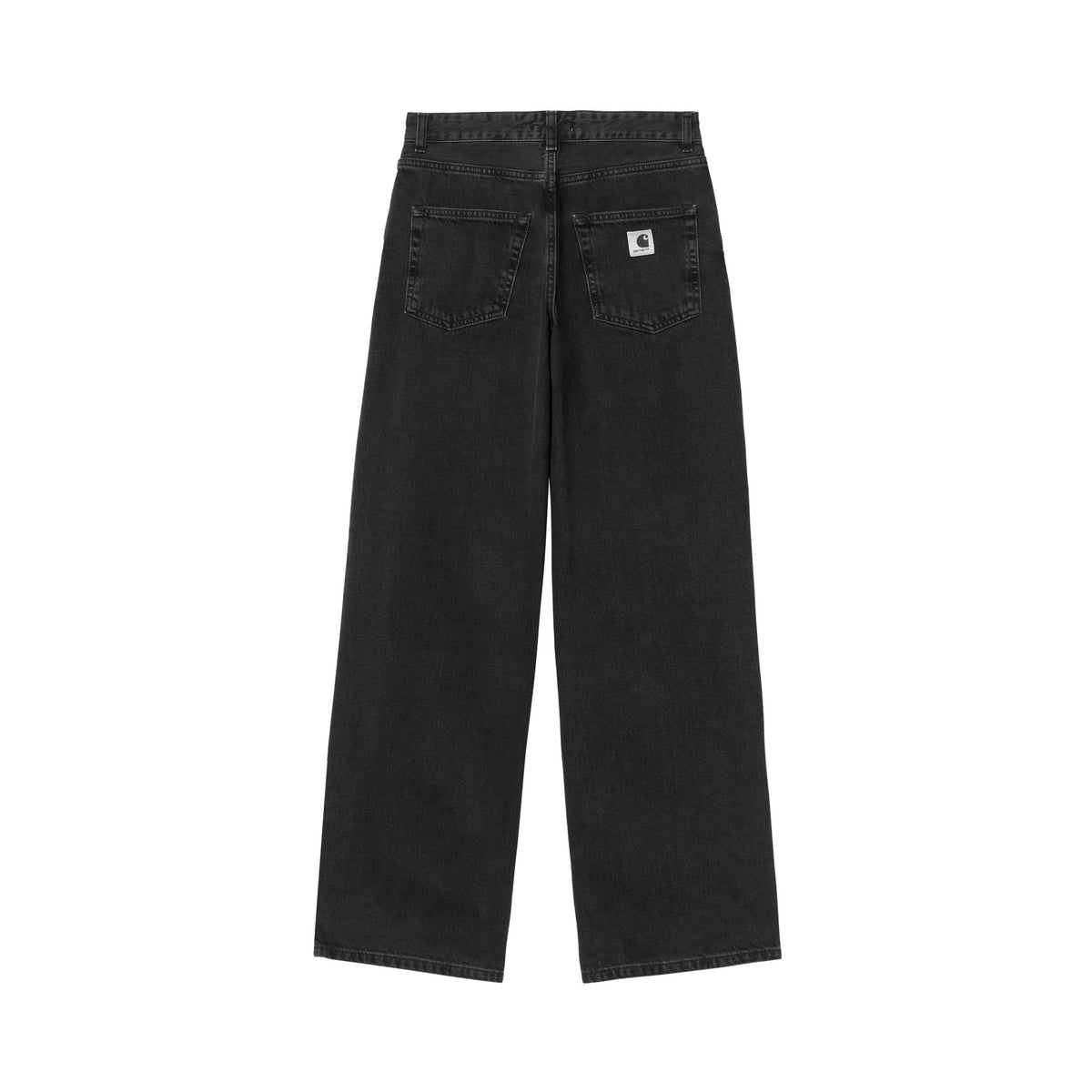 Carhartt WIP Women's Lavine Pant Black, Heavy stone wash