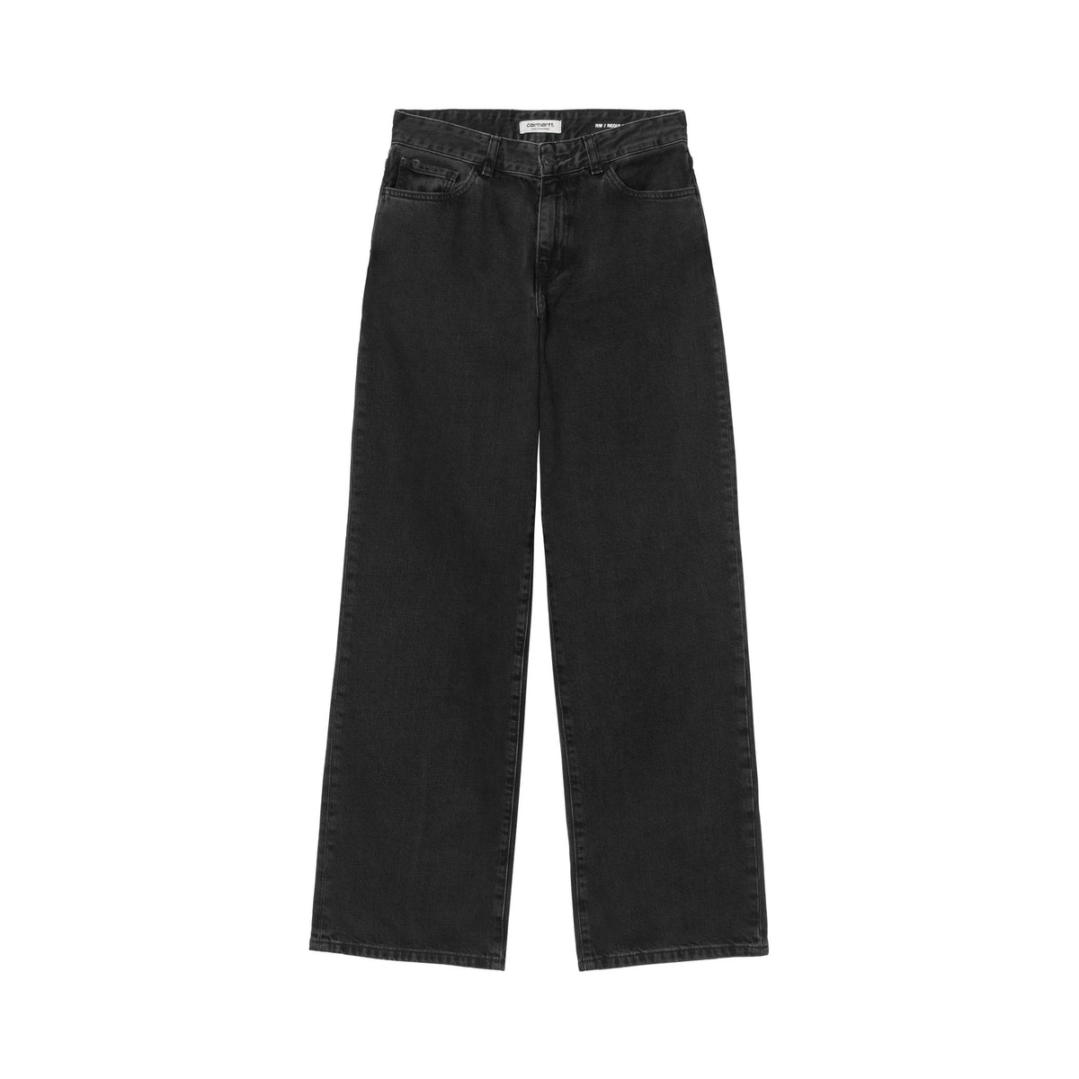Carhartt WIP Women's Lavine Pant Black, Heavy stone wash