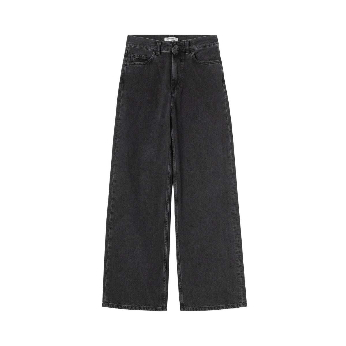 Carhartt WIP Women's Jane Pant 'Miami' Denim Black, Heavy stone wash