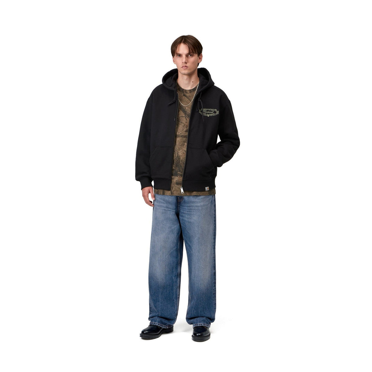 Carhartt WIP Payson Pant Blue, Marble used wash