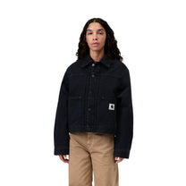 Carhartt WIP Women's Belmar Jacket Black, Stone washed