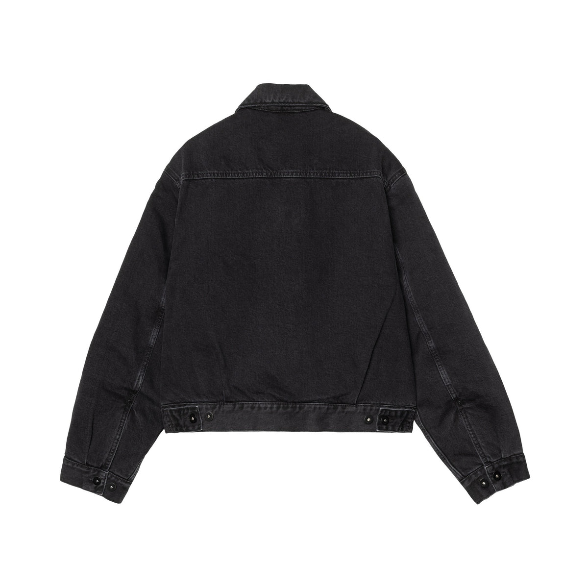 Carhartt WIP Women's Belmar Jacket Black, Stone washed