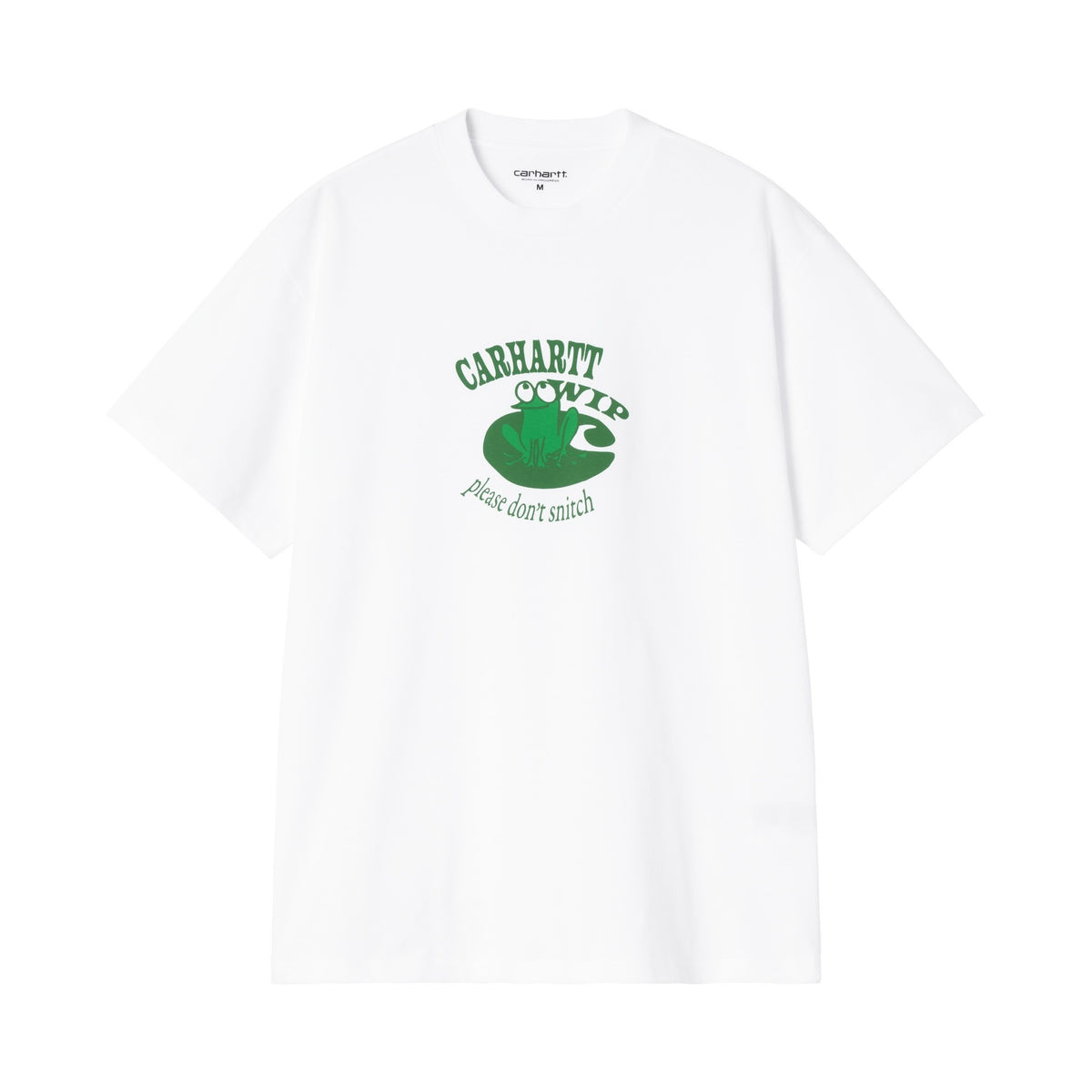 Carhartt WIP S/S Dont Snitch T-Shirt White